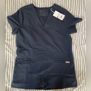 FIGS Casma Three-Pocket Scrub Top - XS - Night Sky